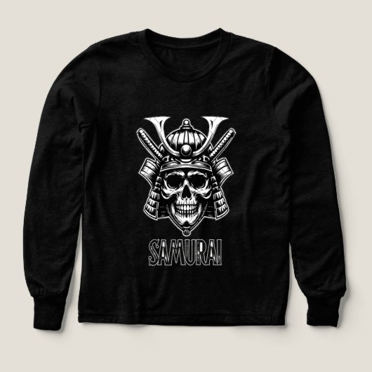 T-Shirt Bushido Spirit – Samurai Graphic  (デザイン正面)