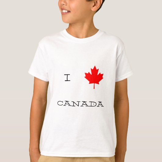T-SHIRT CANADA Tシャツ (正面)