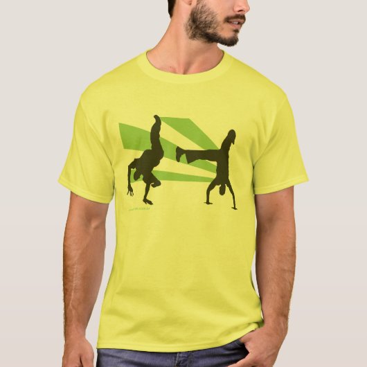 T-shirt - Capoeira Brazil Tシャツ (正面)