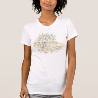 T-shirt "Carte de l'Ethiopie" Tシャツ