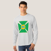 T-shirt cendre homme DESIGN BRAZIL Tシャツ (正面フル)