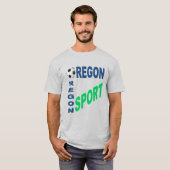T-shirt cendre homme OREGON SPORT Tシャツ (正面フル)