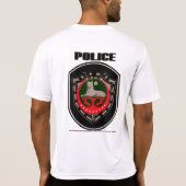 T-shirt Chechen Police Tシャツ (裏面)