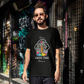 T-shirt CHEMIS-TREE between us arbre blanc noir Tシャツ