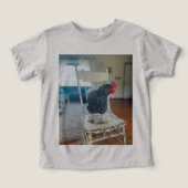 T-Shirt Chicken on a Chair (デザイン正面)