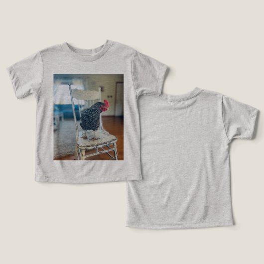 T-Shirt Chicken on a Chair (デザイン正面&裏面)