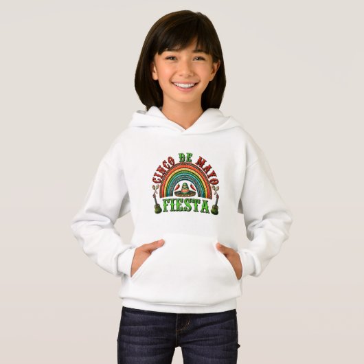 T-Shirt-Cinco De Mayo Hoodie (正面フル)