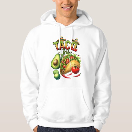 T-Shirt-Cinco De Mayo Hoodie パーカ (正面)