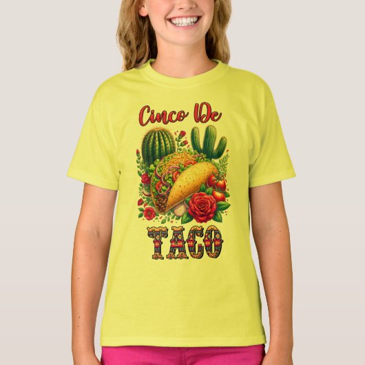 T-Shirt- Cinco De Mayo Tシャツ (正面)