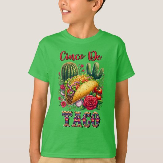 T-Shirt- Cinco De Mayo Tシャツ (正面)