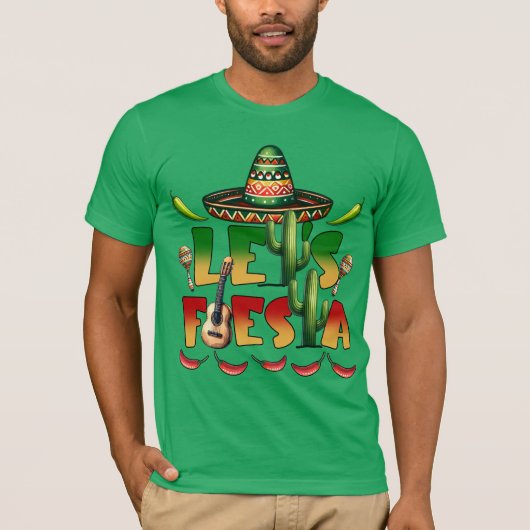 T-Shirt-Cinco De Mayo TShirt Tシャツ (正面)