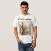 T-shirt — Civilization Tシャツ (正面フル)