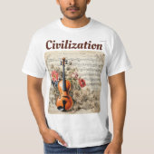 T-shirt — Civilization Tシャツ (正面)
