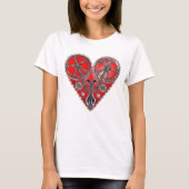 T-shirt Cœur Mécanique Vélo Tシャツ (正面)