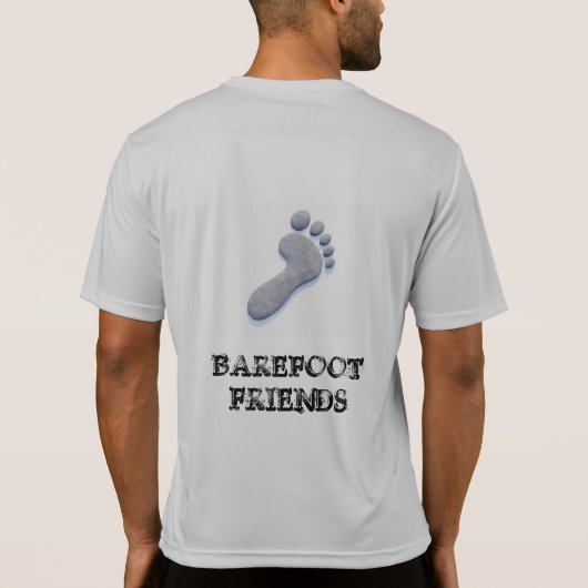 T-shirt compression officiel Barefoot Friends Tシャツ (裏面)