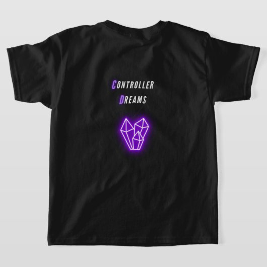 T-Shirt Controller Dreams Tシャツ (レイダウン裏面)