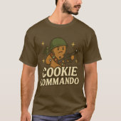 T-Shirt Cookie Commando – Green Helmet Edition Tシャツ (正面)