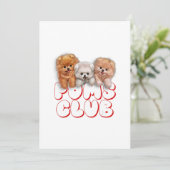 T-Shirt, Cute Pomeranian Puppy, Poms Club シーズンカード (スタンド正面)