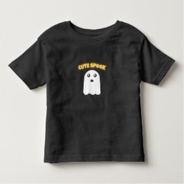 T-Shirt Cute Spook | Minimalist Kawaii Ghost Hallo トドラーTシャツ