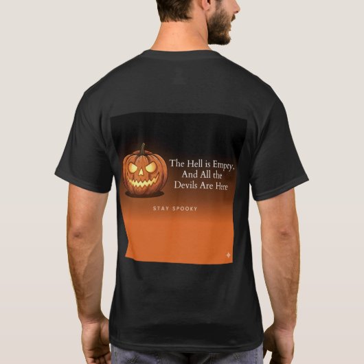 T-Shirt "Dabbing Boo" Halloween 2025  Tシャツ (裏面)