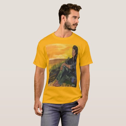 T-shirt : Deep In Thought . Tシャツ (正面フル)