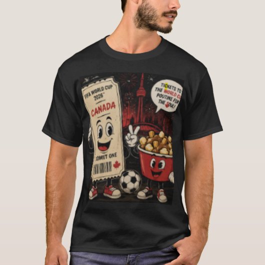 T-shirt design canada2026 tシャツ (正面)