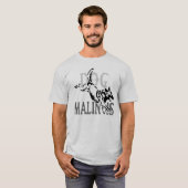 t-shirt dog malinois cheval tシャツ (正面フル)