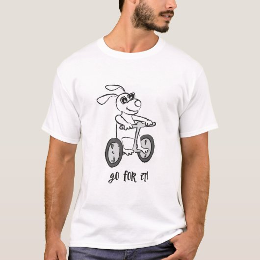 T-shirt dog tシャツ (正面)