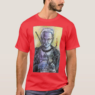 T Shirt Dr Great Art Flaming Brush Tシャツ