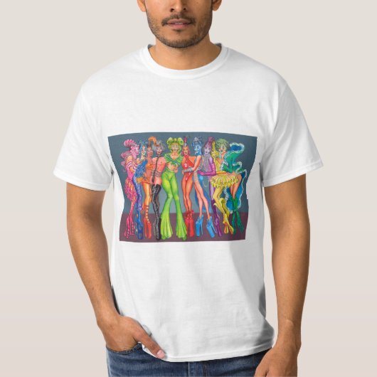T-shirt  Drag Queen Tシャツ (正面)