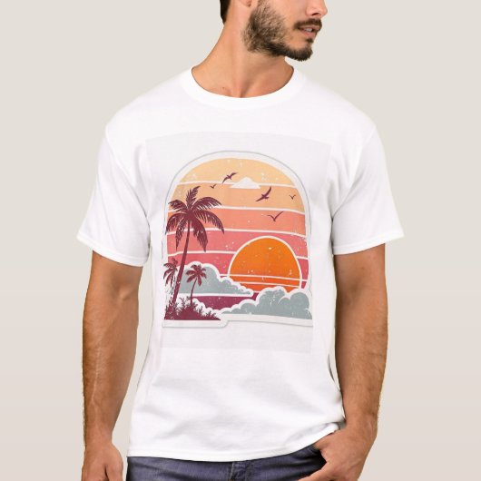 T-shirt Élégance Classique – Mode Raffinée au Quot Tシャツ (正面)