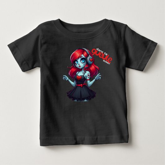 T-Shirt ElodieRech pour bébé |Dans Ta Gueule Buddy ベビーTシャツ (正面)