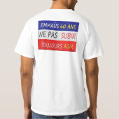 T-shirt EMMAÜS 3D Tシャツ (裏面)