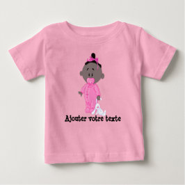 T-shirt en jersey fin pour bébé ベビーTシャツ