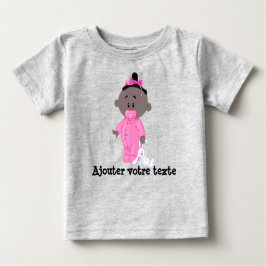 T-shirt en jersey fin pour bébé ベビーTシャツ