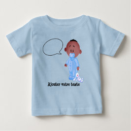 T-shirt en jersey fin pour bébé ベビーTシャツ
