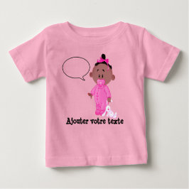 T-shirt en jersey fin pour bébé ベビーTシャツ