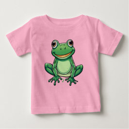 T-shirt en jersey fin pour bébés  ベビーTシャツ