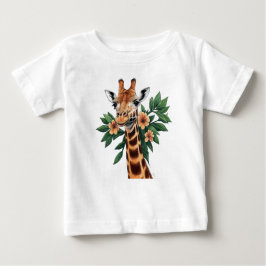 T-shirt en jersey fin pour bébés ベビーTシャツ