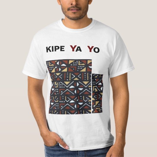 T-shirt en lingala / kipe ya yo tシャツ (正面)