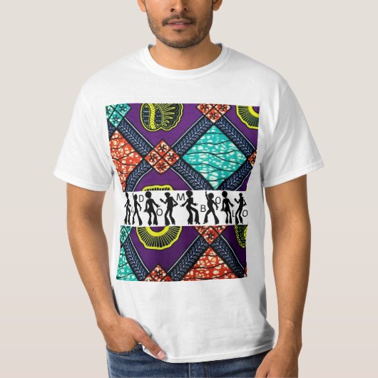 T-shirt en lingala / Ndombolo Tシャツ (正面)