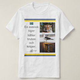 T-shirt — En svensk tiger Tシャツ