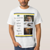 T-shirt — En svensk tiger Tシャツ (正面)