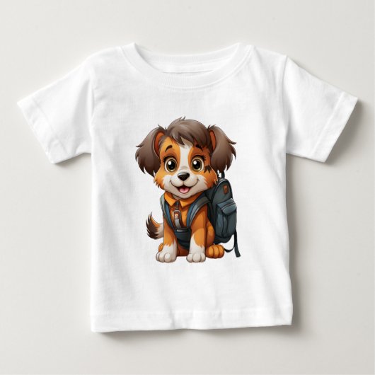 T-shirt enfant Adorable Paws ベビーTシャツ (正面)