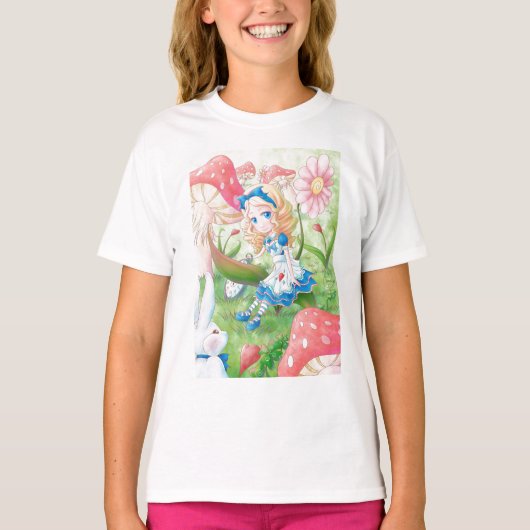 T-shirt enfant Alice Tシャツ (正面)