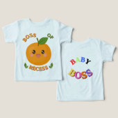 T-shirt Enfant "Big Boss" (デザイン正面&裏面)
