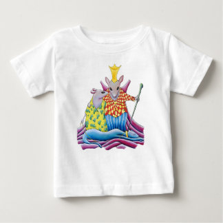 t shirt enfant le roi et la reine ベビーTシャツ