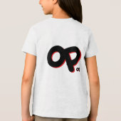 T-shirt ENFANT MARQUE KIK'S  トライブレンドＴシャツ (裏面)