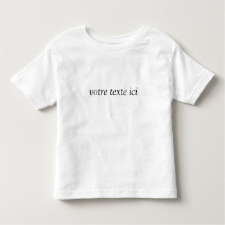 T-shirt enfant personnalisé トドラーTシャツ