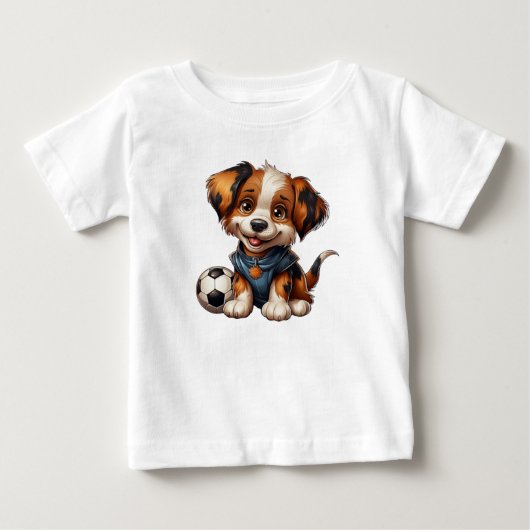T-shirt enfant Puppy Love Chronicles ベビーTシャツ (正面)